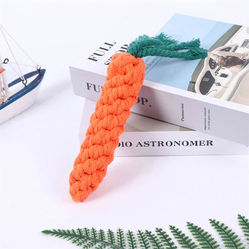 Carrot Rope Dog Toy