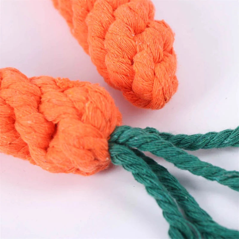 Carrot Rope Dog Toy